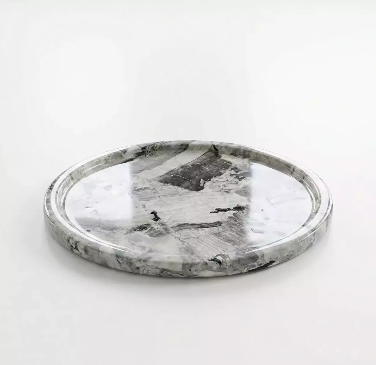 Блюдо Сильвер Бретча               (Silver Breccia)