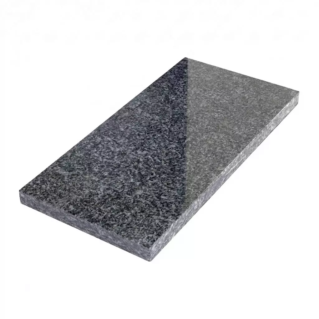 Плита гранитная Сезам Блэк Нью (Sesame Black New) 600х300х18(20) Полированная
