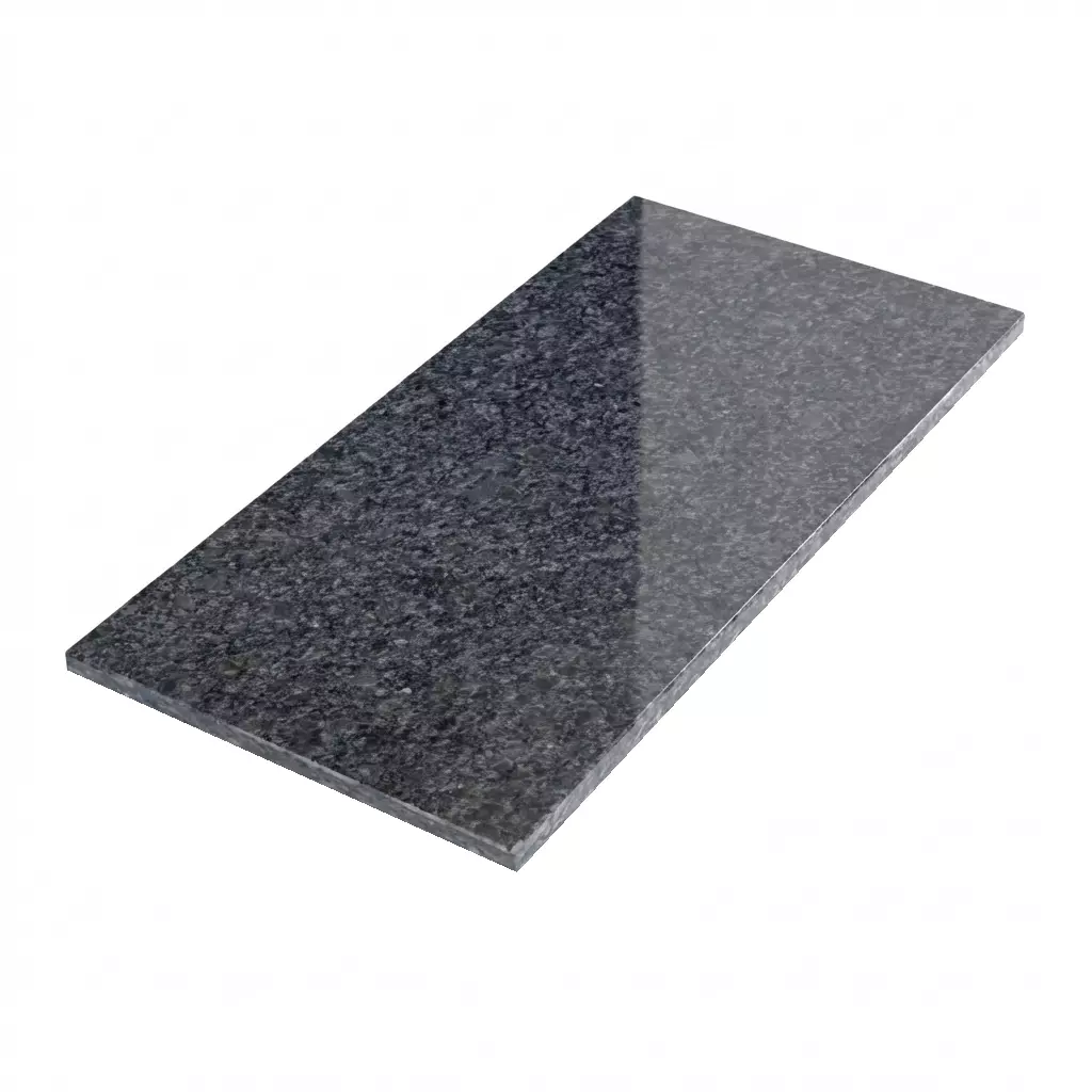 Плита гранитная Стил Грей (Steel Grey) 600х300х10  Полированная