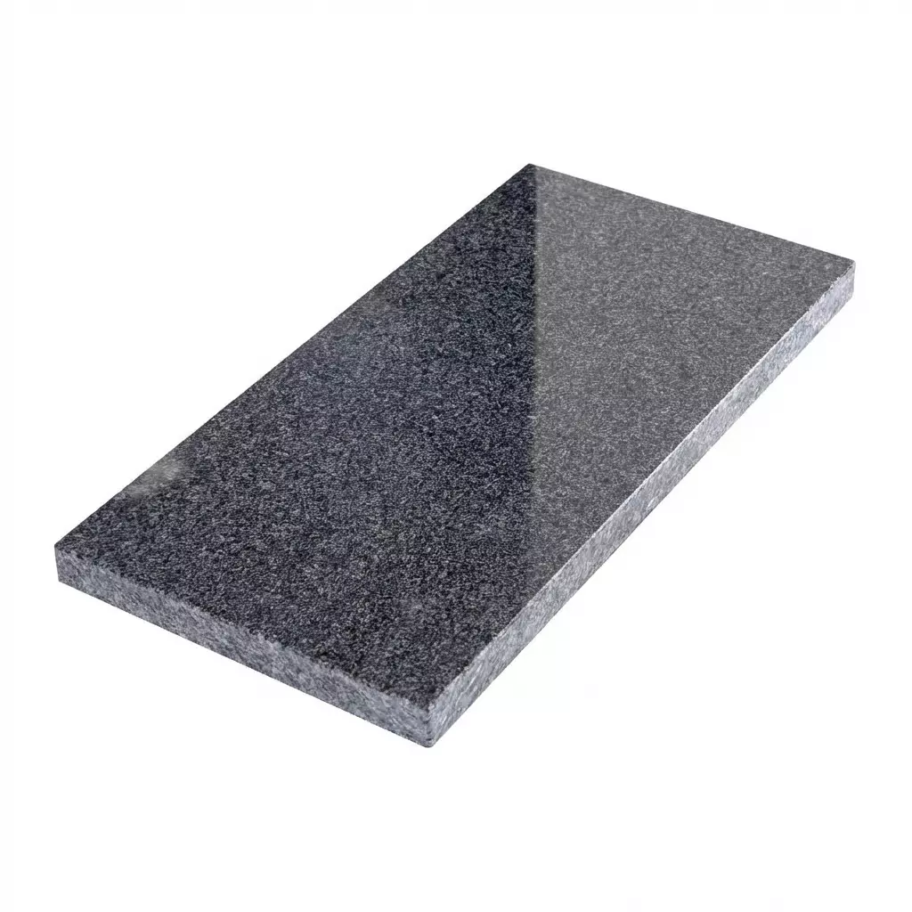 Плита гранитная Сезам Блэк Джи (Sesame Black G) 600х300х18(20)  Полированная