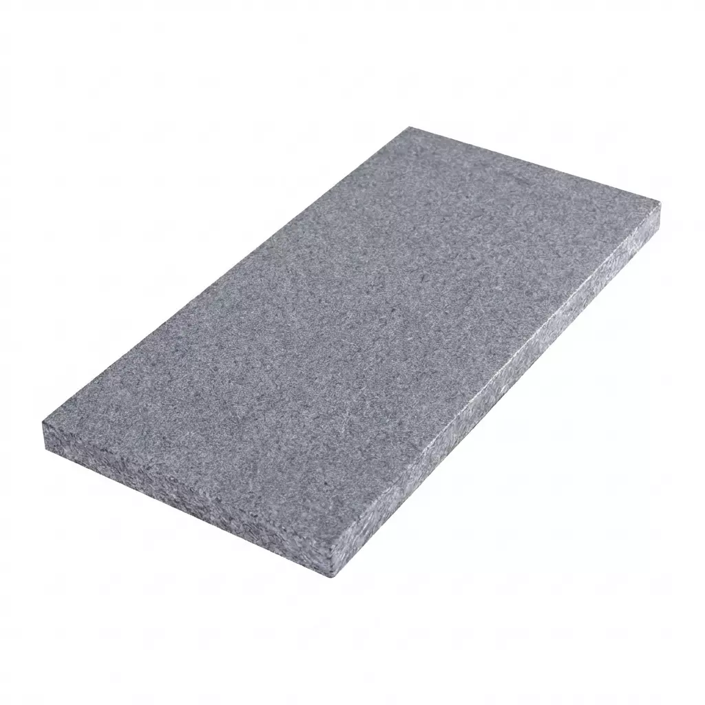 Плита гранитная Сезам Блэк Джи (Sesame Black G) 600х300х18(20)  Термообработанная