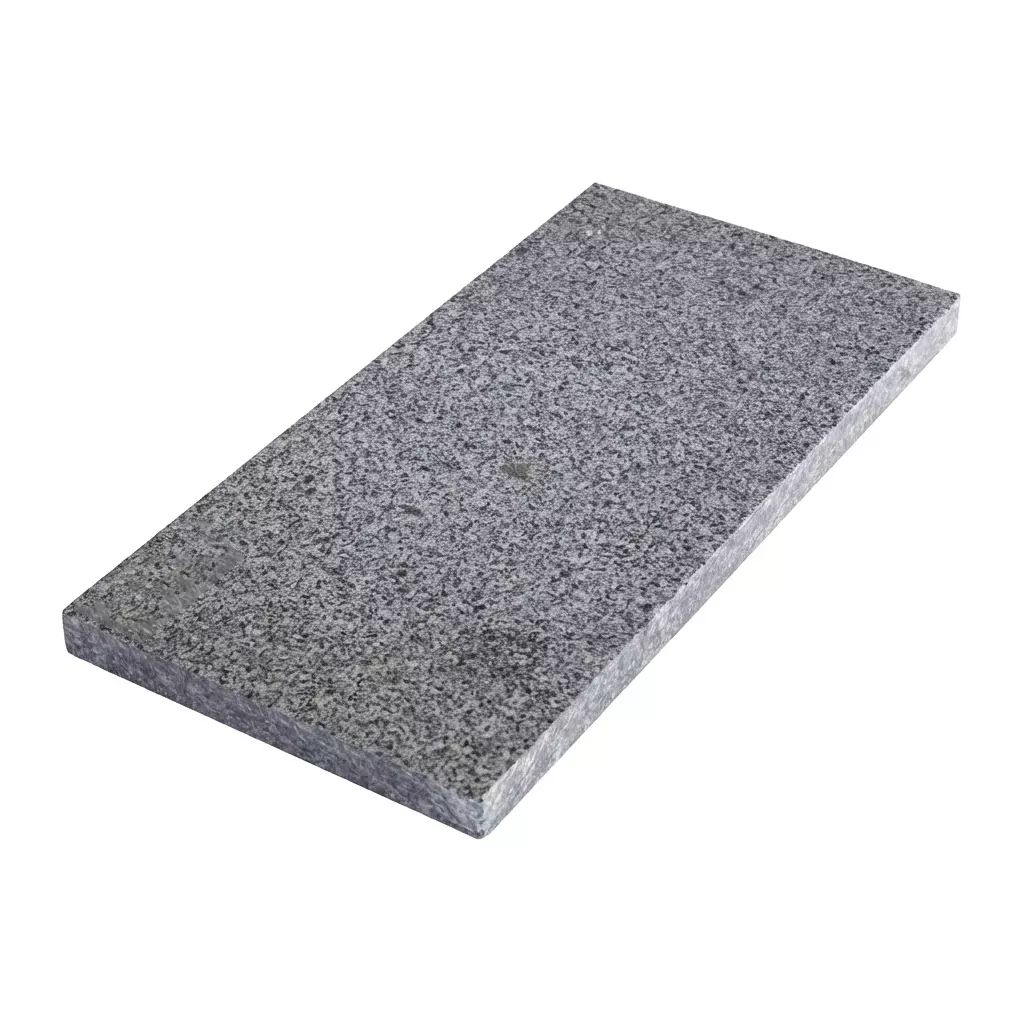 Плита гранитная Сезам Блэк (Sesame Black) 600х300х18(20). Термообработанная