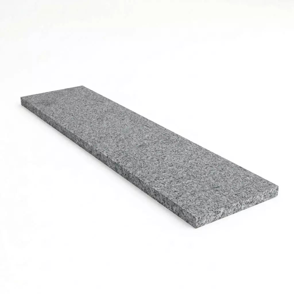 Плита гранитная Сезам Блэк (Sesame Black) 1500х350х30. Термообработанная