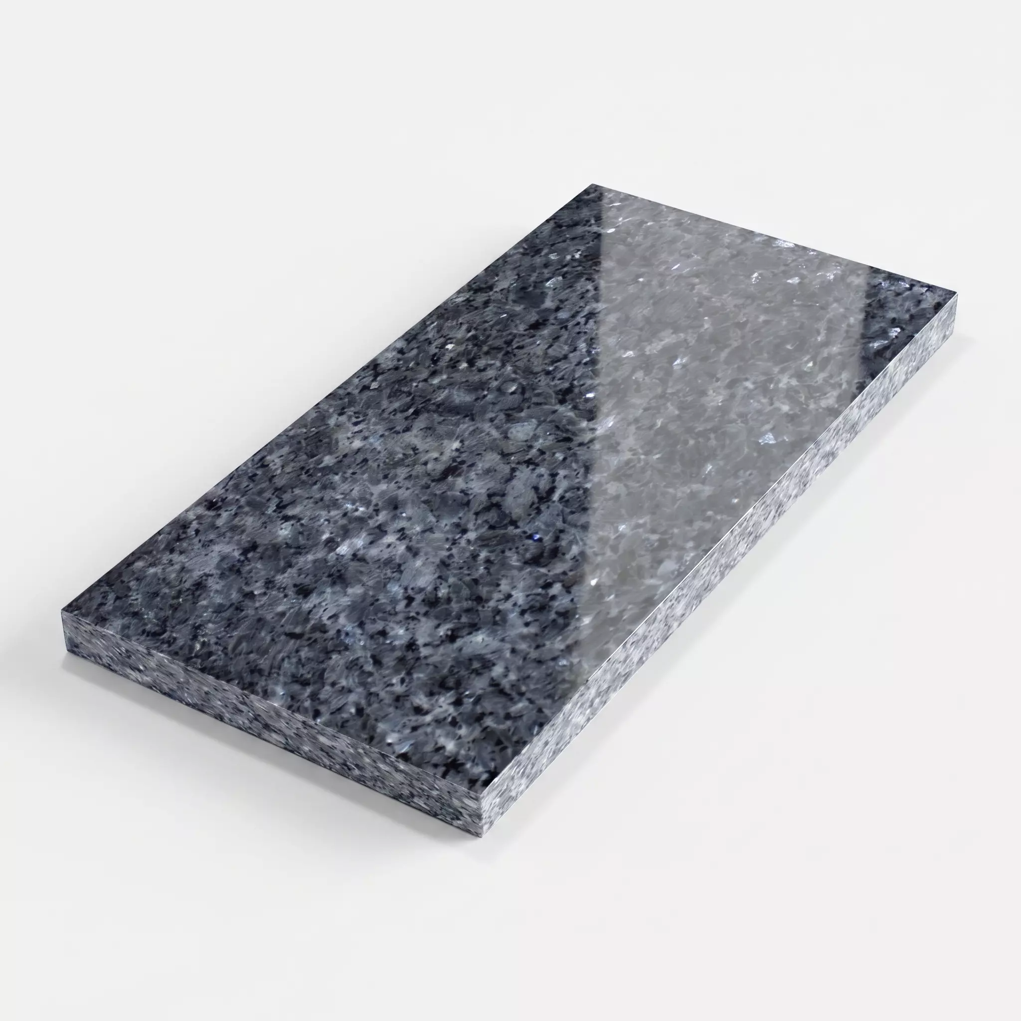Блю Перл (Blue Pearl) 300х600х20 Полированная