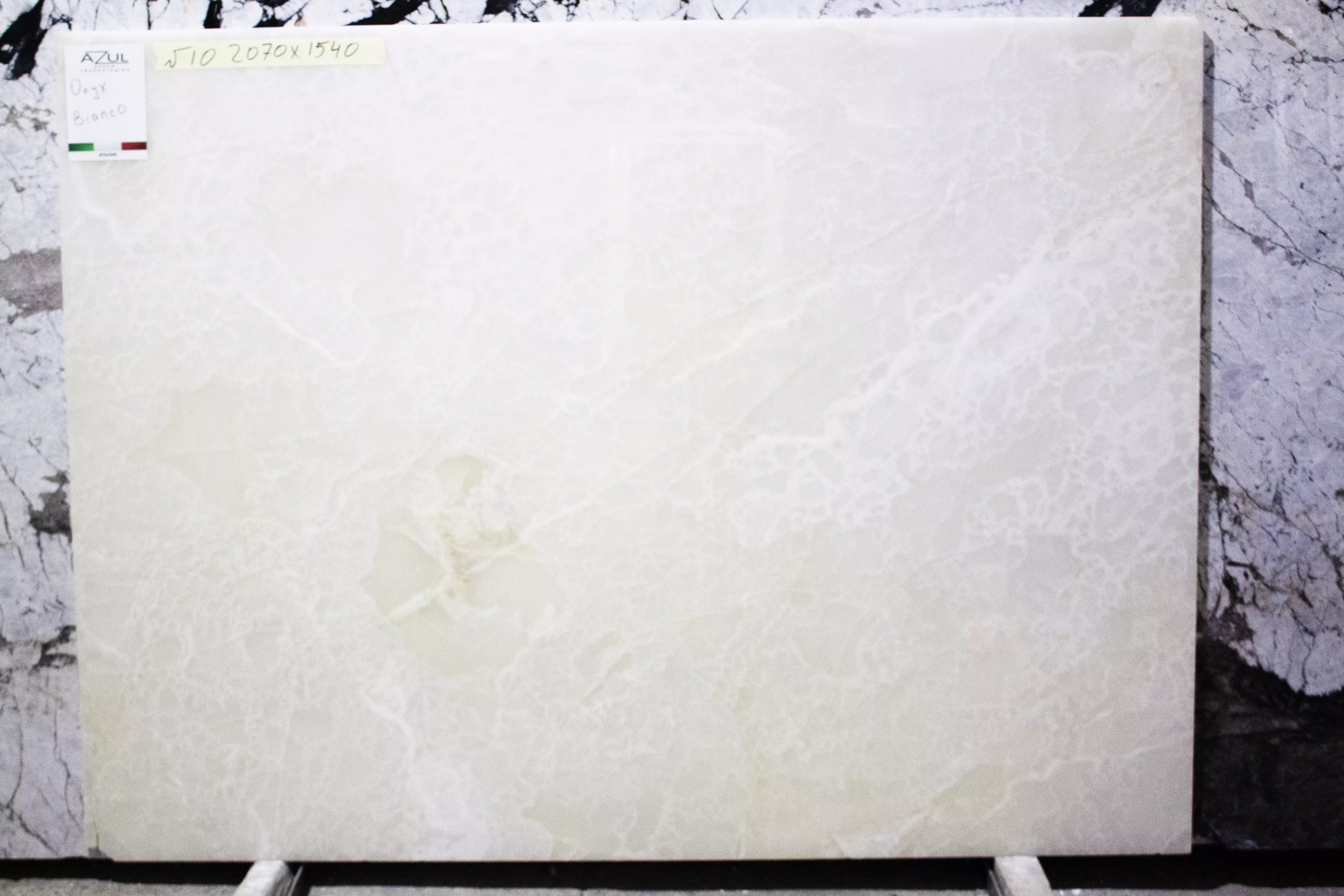 Оникс Бьянко (Onice Bianco) №10 2070х1540х16