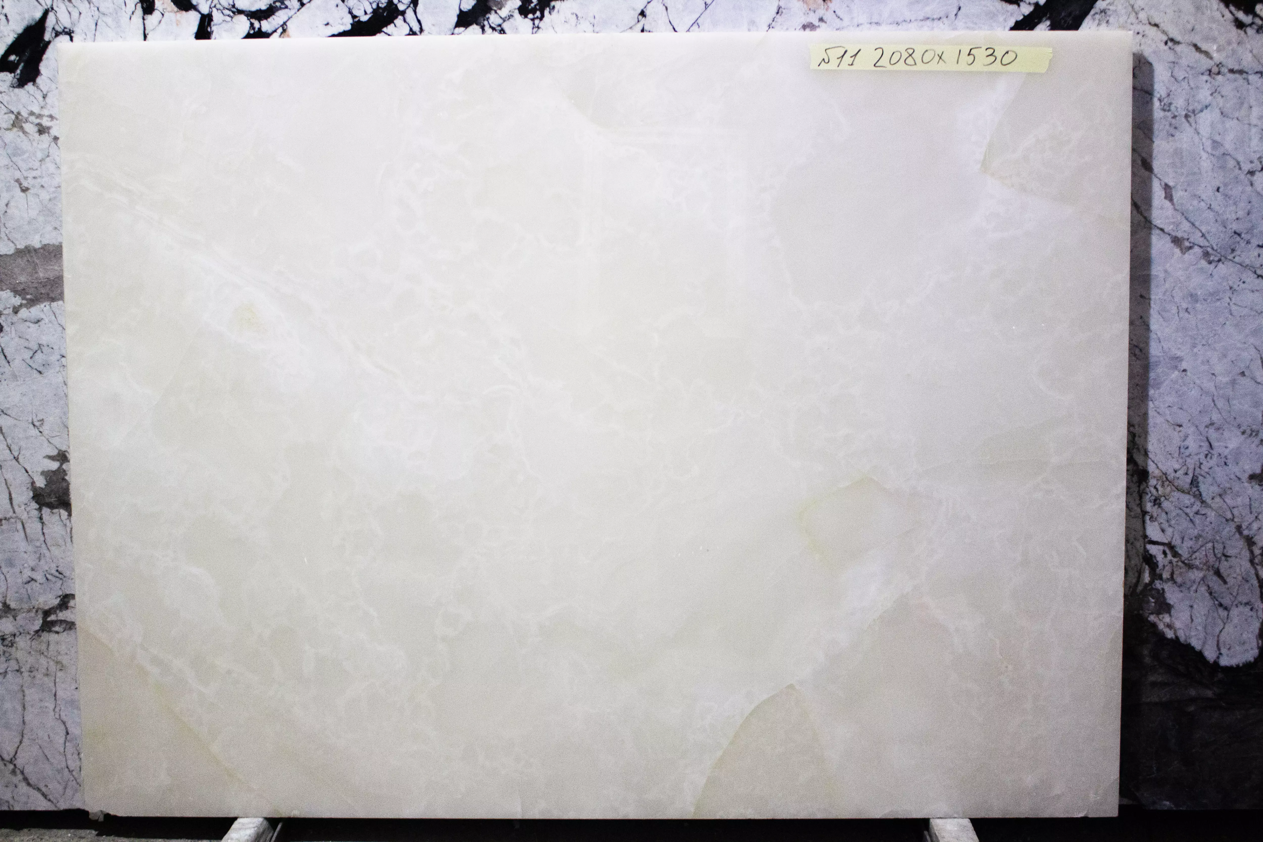 Оникс Бьянко (Onice Bianco) №11 2080х1530х16