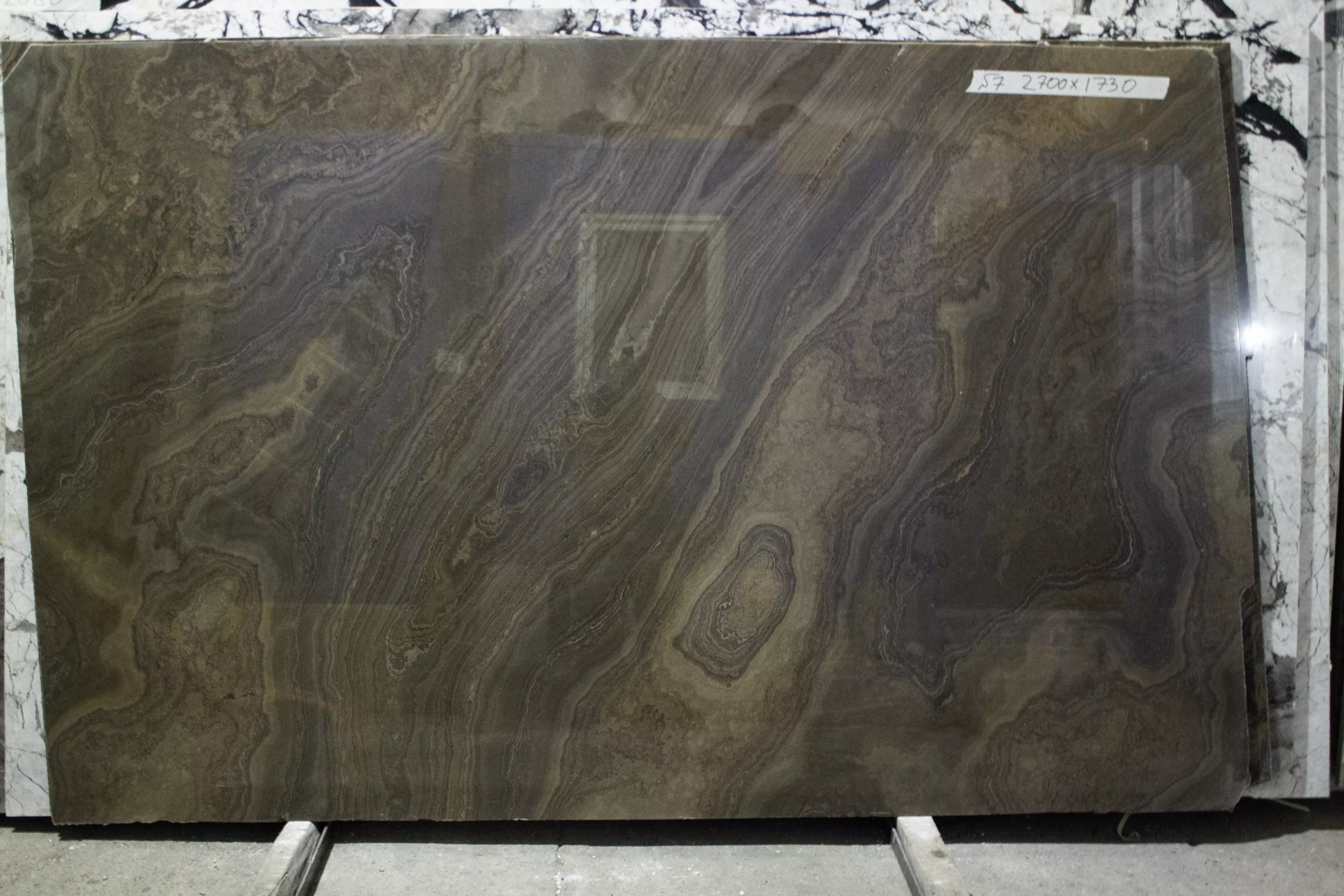 Маджик Браун (Magic Brown) №7 2700х1730х18(20)